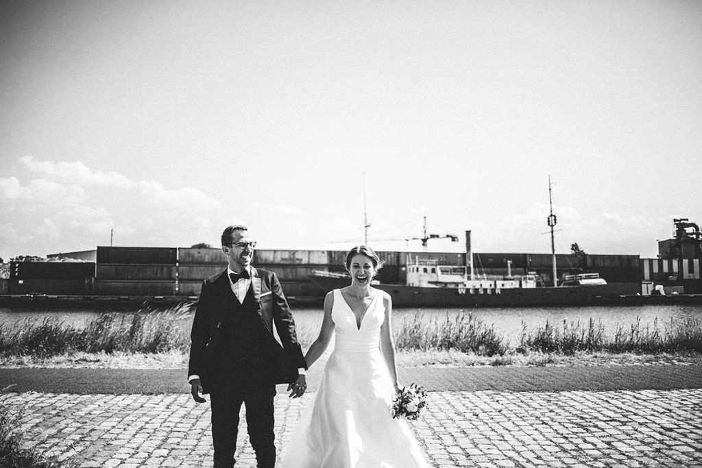 Maritime Hochzeit im Industrielook in Wilhelmshaven